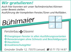 Herzlichen Gl&uuml;ckwunsch! Wir gratulieren!