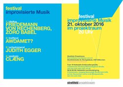 festival improvisierte Musik