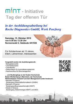 Tag der offenen Tür