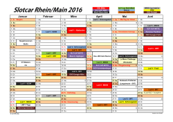 Slotcar Rhein Main Terminkalender 2016 als PDF