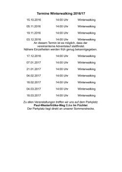 Die Termine findet ihr hier (einfach klicken).