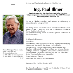 Ing. Paul Illmer