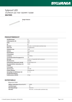 Datenblatt