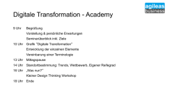 Digitale Transformation