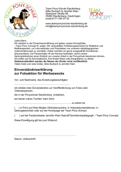 - Team Ponyschule Staufenberg