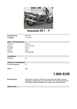 Detailansicht Kawasaki ZR-7 €,€F