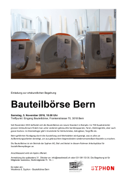 Bauteilbörse Bern