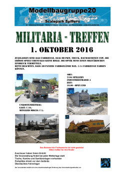 militariatreffen oktober 2016