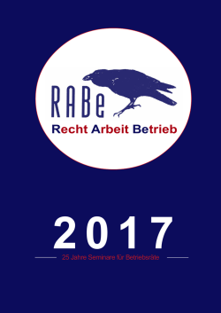 Unser neuer Katalog 2017 zum als PDF