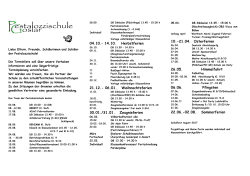 Terminplan 2016/17 - Pestalozzischule Goslar