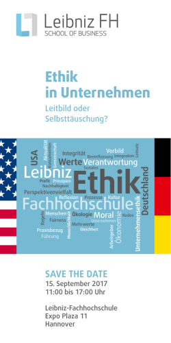 Ethik in Unternehmen - Leibniz Fachhochschule