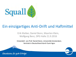 Ein einzigartiges Anti-Drift und Haftmittel