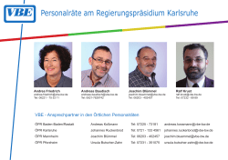 Bezirkspersonalrat