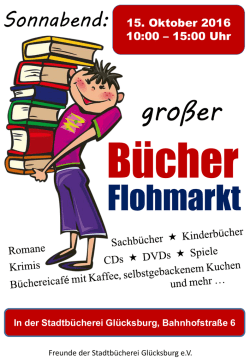 gro&szlig;er - Stadtb&uuml;cherei Gl&uuml;cksburg