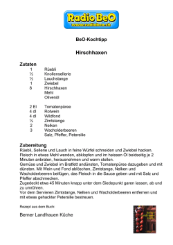 Hirschhaxen