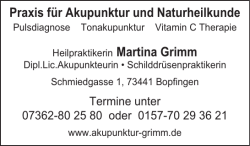 Praxis für Akupunktur und Naturheilkunde