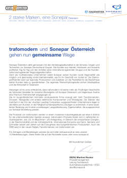 Premium-Partnerschaft - Sonepar Österreich GmbH