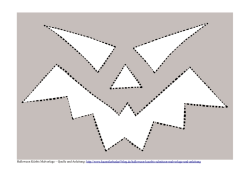 Halloween K&uuml;rbis Malvorlage &ndash; Quelle und Anleitung: http://www