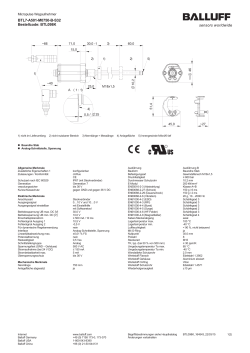 BTL7-A501-M0750-B-S32 Bestellcode: BTL098K