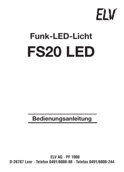 FS20 LED