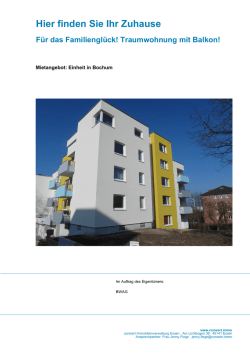 Hier finden Sie Ihr Zuhause