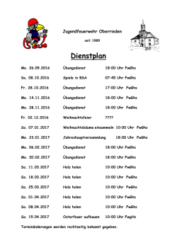 01.10.16, FFW - Oberrieden an der Werra