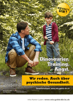 Dinosaurier. Training. Angst.