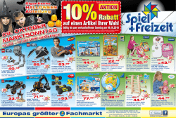 Rabatt - bei Spiel + Freizeit in Gersthofen