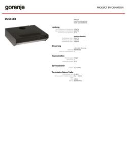 Product data