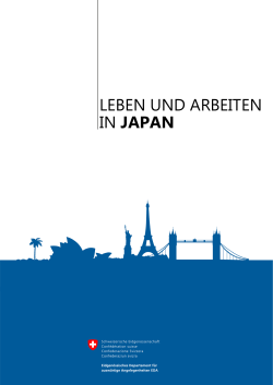 Dossier: Leben und Arbeiten in Japan - EDA