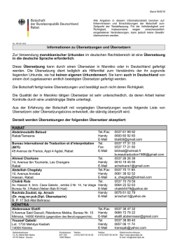 Informationen zu &Uuml;bersetzungen und &Uuml;bersetzern