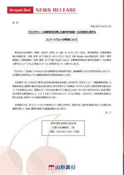 ブロックチェーン技術等を活  した国内外為替  元化検討に関する