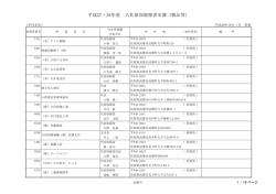 物品製造等