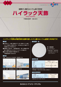 「ハイラック天飾」を新発売(PDF:256KB)