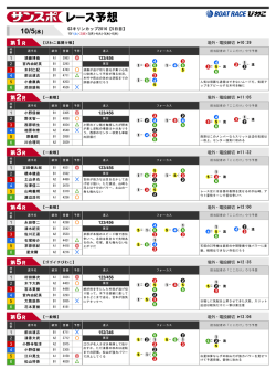 10/5(水)
