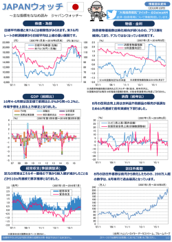 10月 JAPANウォッチ