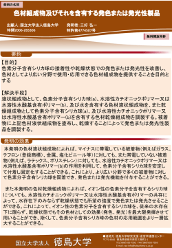 色材組成物及びそれを含有する発色または発光性製品