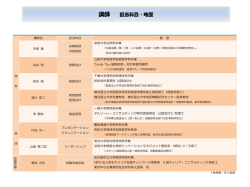 講師 - 帝京大学