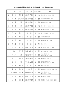詳細はこちら - 栃木県高校野球連盟