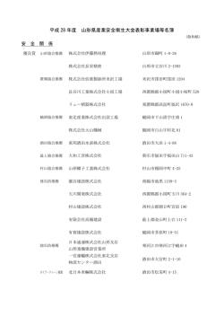 大会会長賞受賞者一覧はこちら