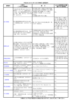 10月 - 歌舞伎 on the web