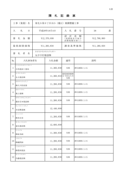 （補正）側溝整備工事（PDF形式 43キロバイト）