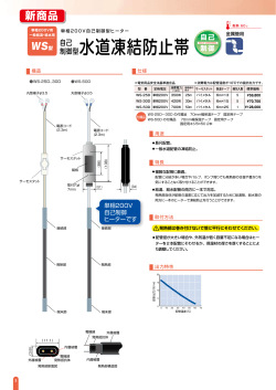 単相200V用一般給湯・給水用 WS