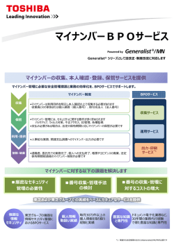 マイナンバーBPOサービス