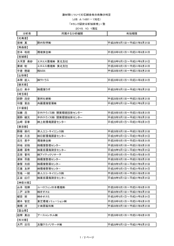 サンプル1のAランク認定分析技術者（PDF；75KB）