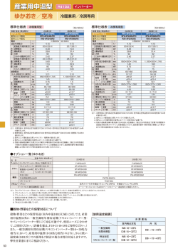 標準仕様表 PDF形式（156kバイト）