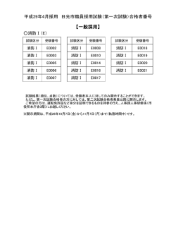 （消防Ⅰ）合格者（PDF：61KB）