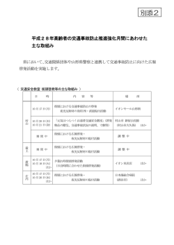 主な取組み (PDF documentファイル サイズ： 54Kb)