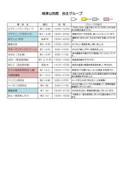 自主グループ案内（PDF：108KB）