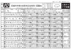 尼崎市市制100周年記念特別 1230m